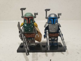 Boba Fett and Jango Fett (Bounty Hunter) Star Wars The Mandalorian Minifigures - £5.48 GBP