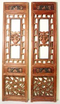 Antique Chinese Screen Panels (5145) (Pair) Cunninghamia wood, 1800-1849 - £350.94 GBP
