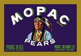 Mopac Brand Pears - Art Print - £17.57 GBP+
