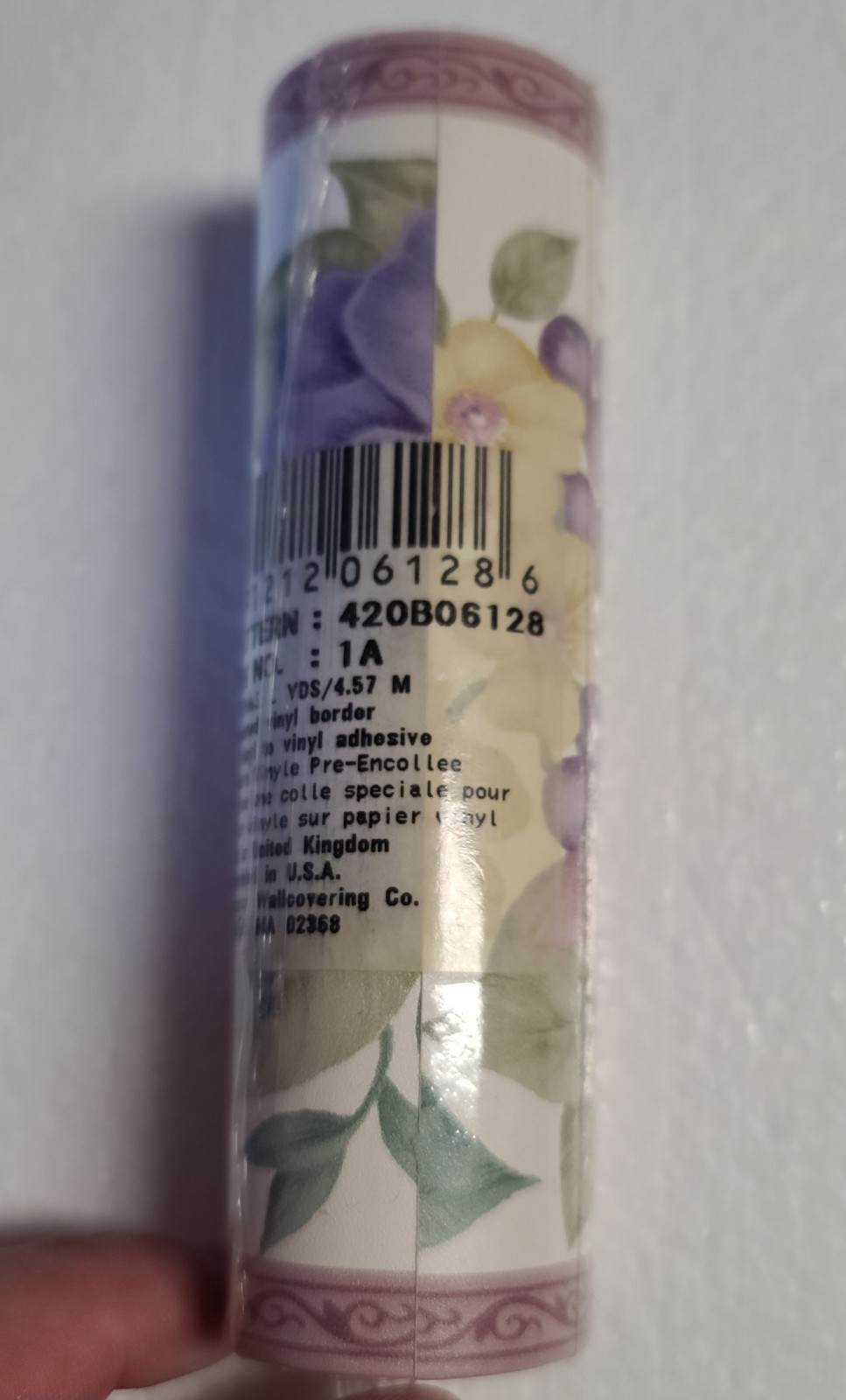 Decorative Wallpaper Boarder 4.57yrds 5in New Vintage Decor 420B06128 - $4.95