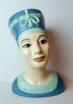 Marion Ceramics South Carolina Queen Nefertiti Bust Egyptian 1977 Vintage - £46.62 GBP