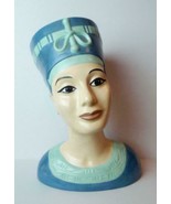 Marion Ceramics South Carolina Queen Nefertiti Bust Egyptian 1977 Vintage - £46.42 GBP