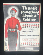 VTG There&#39;s Something About A Soldier Soldiers of the King 1933 Sheet Music - $9.85