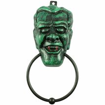 Frankenstein Vampire Monster Head Door Knocker Towel Ring Horror Prop Decoration - £9.99 GBP