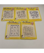 Aunt Martha&#39;s Hot Iron Transfers Patterns Cut - Lot of 5 - Some New Some... - $9.99