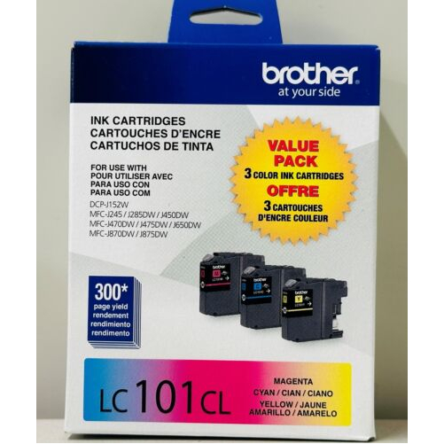 Brother LC613PKS 3-PACK LC613PKS CYAN MAGENTA YELLOW FOR MFC-6490CW - $68.92