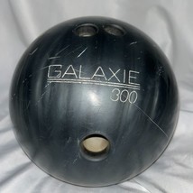 Ebonite Galaxie 300 Bowling Ball Dark Gray Swirl 14 lbs 4 oz Drilled - $24.74