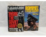 Lot Of (2) Soviet Army Historical Novels Rommel Commander And Inside The... - £34.27 GBP