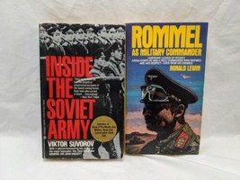 Lot Of (2) Soviet Army Historical Novels Rommel Commander And Inside The Soviet - £34.04 GBP
