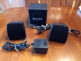 Powered Computer Stereo Speakers with Bass Speaker for Desktop or Laptop - $9.95