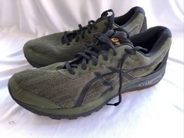 ASICS Gel-Cumulus 22 Gore-tex GTX Running Shoes Mens 11.5 Smog Green Black EUC - £56.34 GBP