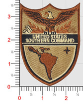 Usaf Air Force Southern Command Shield Desert Embroidered Patch - £31.63 GBP