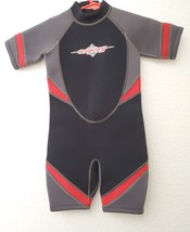 Kids Youth Wet Suit Osprey Black Grey Red Unused See Pictures For Measurements - $19.79