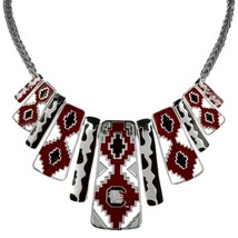 South Carolina Gamecocks Aztec Necklace and Earrings - £26.54 GBP