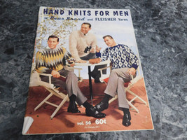 Hand Knits for Men in Bear Brand and Fleisher Yarns Vol 56 - $2.99