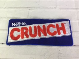 VTG Nestle Crunch Chocolate Crisped Rice Candy Bar Sew On Patch New Old Stock - £44.31 GBP