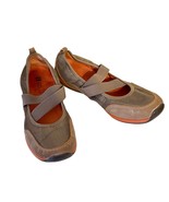White Mountain Womens Sneakers Flats Driving Shoes Gray Orange Slip On S... - £14.79 GBP