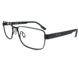 Columbia Eyeglasses Frames C3027 002 Black Rectangular Full Rim 58-17-145 - £33.43 GBP