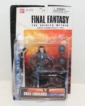 Nip 2001 Ban Dai Final Fantasy The Spirit Within Gray Edwards Action Figure Guc - £14.14 GBP