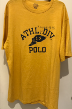 Polo Ralph Lauren  Yellow  Athletic Dept XLT Graphic Short Sleeve T-Shirt  NWT - £26.07 GBP