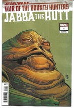 Star Wars War Bounty Hunters Jabba Hutt #1 Headshot Var (Marvel 2021) &quot;New Unrea - £4.62 GBP