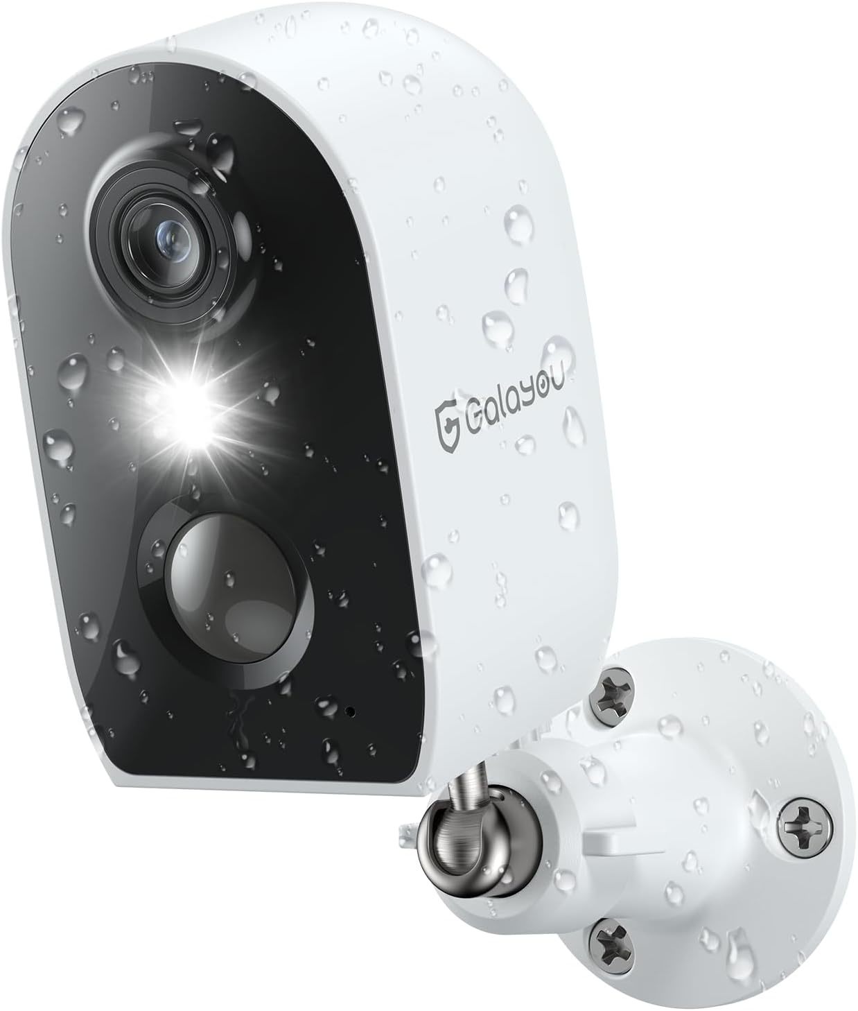 Galayou Security Cameras Wireless Outdoor - 2K Battery Powered, Cloud/Sd... - $44.92