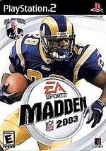 Madden NFL 2003 PS2 PlayStation 2 Complete w/Manual - £0.79 GBP