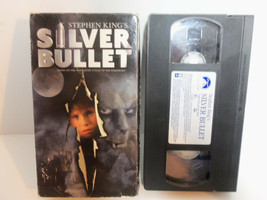 Silver Bullet 1991 Stephen King Horror Corey Haim Gary Busey Werewolf VH... - £19.74 GBP