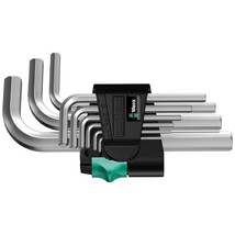 Wera Metric Hex-Plus L-key set Chrome-Plated (9 Piece Set) - $66.19