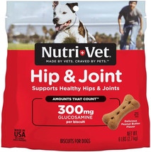 Nutri-Vet Extra Strength Hip and Joint Biscuits for Large Dogs - £37.80 GBP+