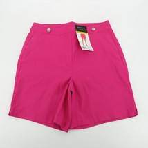 Rafaella Women&#39;s Cosmo Pink Comfort Shorts 8 NWT $49 - $14.85