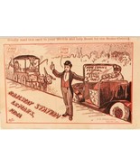 Le Mars, Iowa 1909 Homecoming Artist Impression Railway Station Cars Pos... - £4.56 GBP