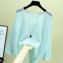 Spring and Summer New Ice Silk  Vest Tops White Shirt  Out Thin Bottoming Street - £41.35 GBP
