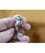 Y-PEN-38 little tan gray PENGUIN carving SOAPSTONE PERU FIGURINE stone s... - €7,37 EUR