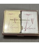 Vintage Redislip Playing card Mid-City Motors Beaumont Texas In Case - €10,38 EUR