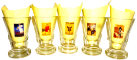 5 Fernet Branca Milano Vintage Advertising Design Shot Glasses - £47.03 GBP