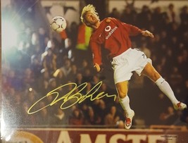 &quot;Footballer&quot; David Beckham Hand Signed 8X10 Color Photo GAA COA - £133.59 GBP