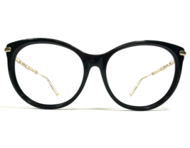 Gucci Eyeglasses Frames GG 3777/N/F/S ANWWJ Black Gold Bamboo Crystals 55-18-140 - £146.54 GBP
