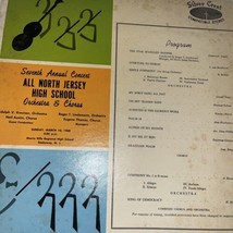 1968 7th Annual All North Jersey High School Chorus And Orchestra 2 LP - $25.00