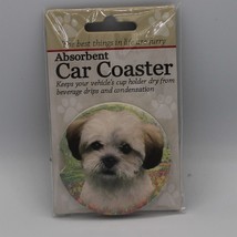 Super Absorbent Car Coaster - Dog - Shipoo - $5.89