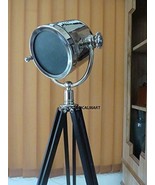  NauticalMart Marine Hollywood Searchlight Tripod Floor Lamp   - $3,717.72 MXN