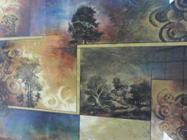 Mari Axton Giddings, layered resine coated &quot;Spirit of the Forest&quot; painting RARE! - £395.68 GBP