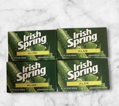 4 Irish Spring Original Deodorant Aleo Soap - £9.70 GBP