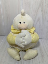 Kids II 2 prayer praying yellow duck gingham checked collar arms legs used - £32.14 GBP