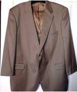 Jos. A. Bank Signature Collection Two-Button Beige 100% Wool Men Blazer ... - £30.81 GBP