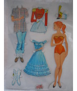 Childhood Treasures Teen Girl Paper Doll - $5.99