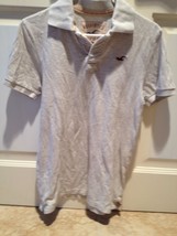 Hollister Polo Shirt 100 % Cotton Size Medium - £23.96 GBP
