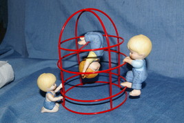 Enesco COUNTRY COUSINS Katie, Scooter and Skip Playing on Jungle Gym - $25.00