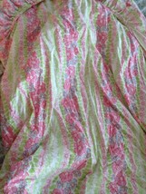 Pink Green Blue Flowered One Size Crib Sheet by Pottery Barn - $24.99