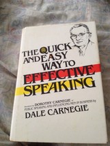 the quick and easy way to effective speaking by dale carnegie hardcover - £11.98 GBP